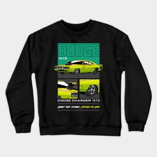 V8 Charger SRT Car Crewneck Sweatshirt